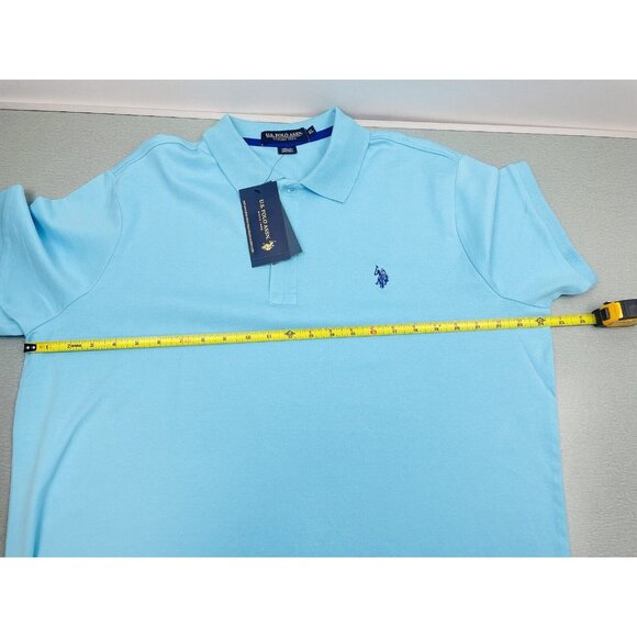 US.POLO ASSN. MEN'S POLO SHIRT 100% COTTON XL BLUE - Picture 6 of 11